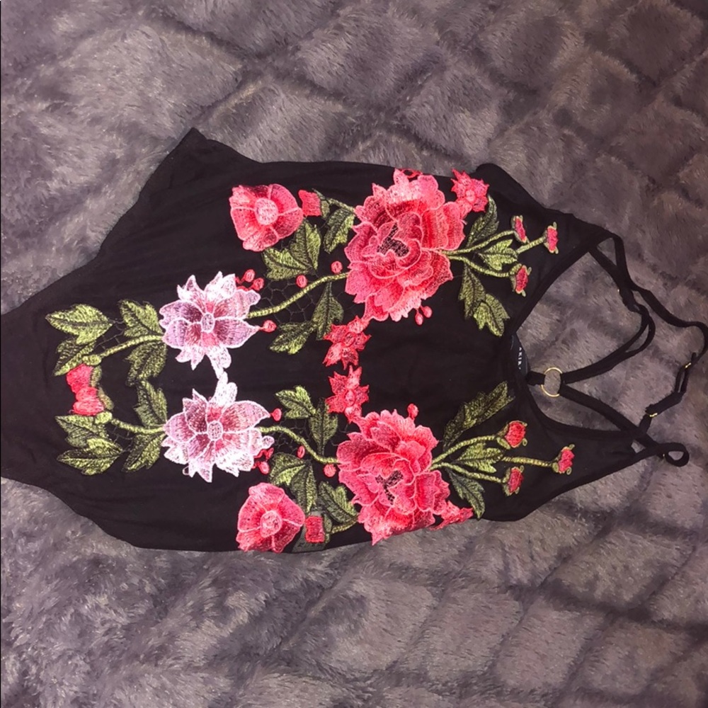 Floral one piece